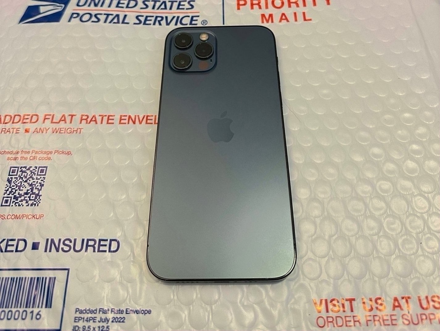 Apple iPhone 12 Pro 128GB Pacific Blue Unlocked - Used image 2