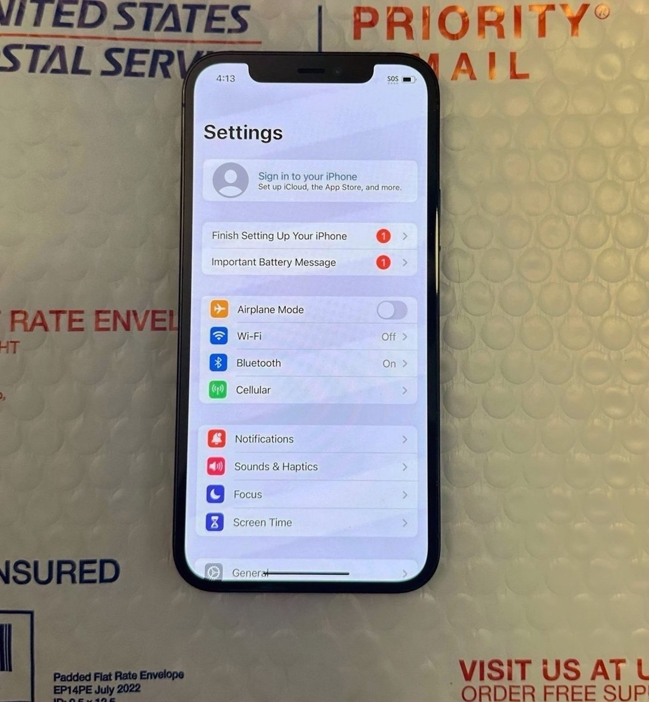 Apple iPhone 12 Pro 128GB Pacific Blue Unlocked - Used image 3