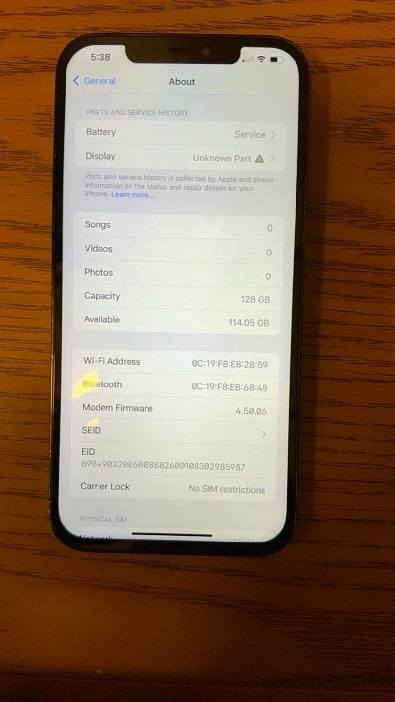 Apple iPhone 12 Pro Max 128GB Graphite Unlocked - Used image 2