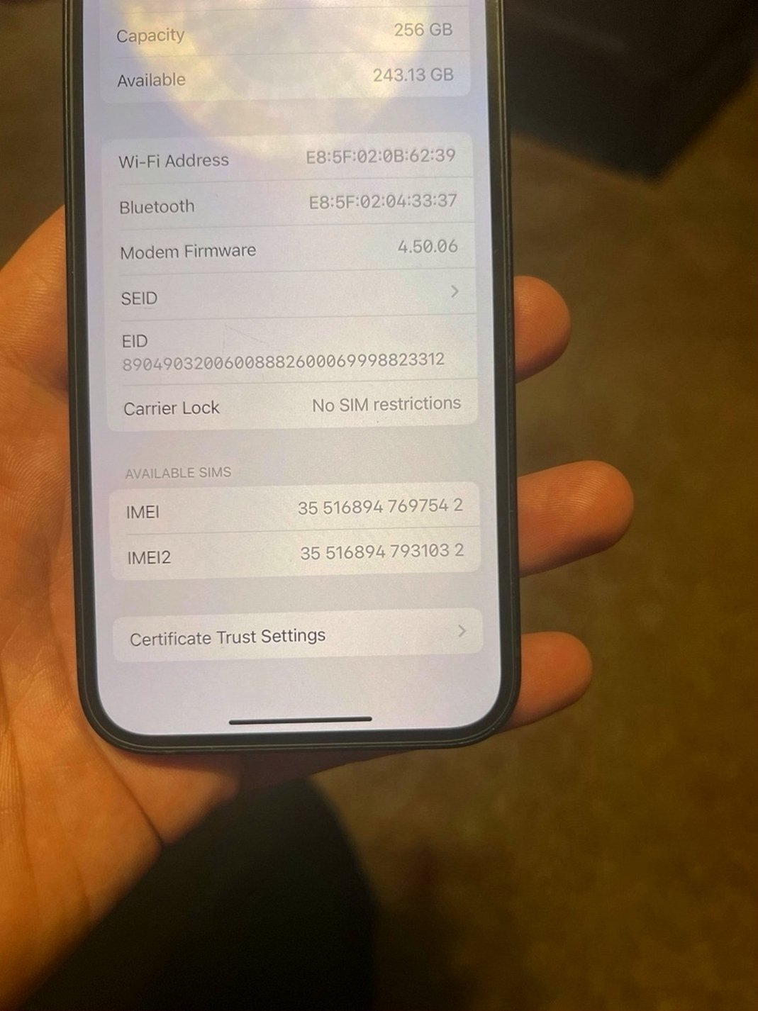 Apple iPhone 12 256GB Unlocked - Used image 4