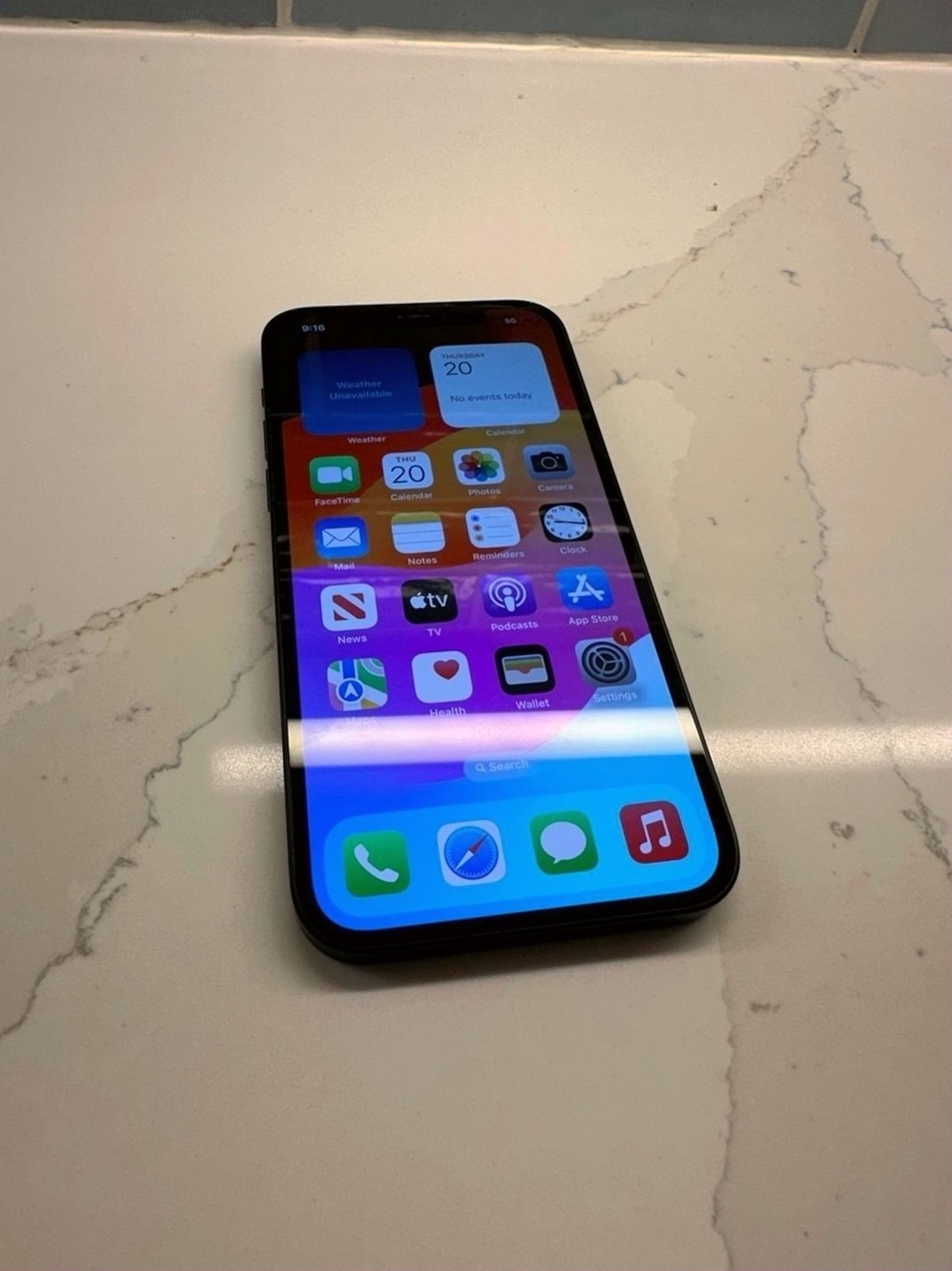 Apple iPhone 12 128GB Black Unlocked - Used