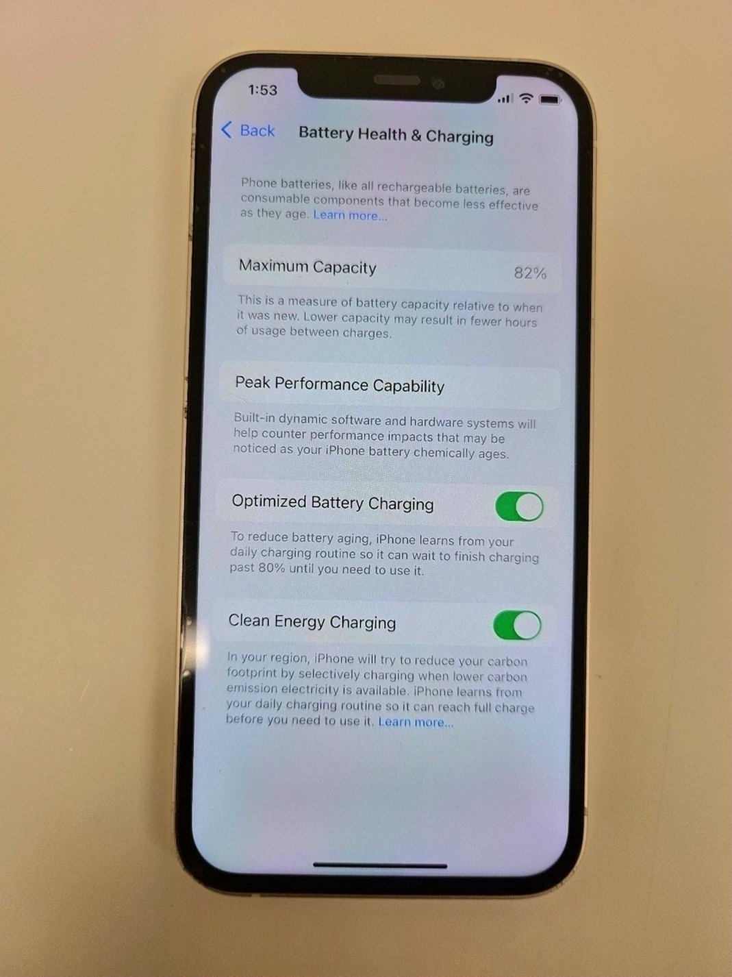 Apple iPhone 12 128GB Unlocked Black - Used image 3
