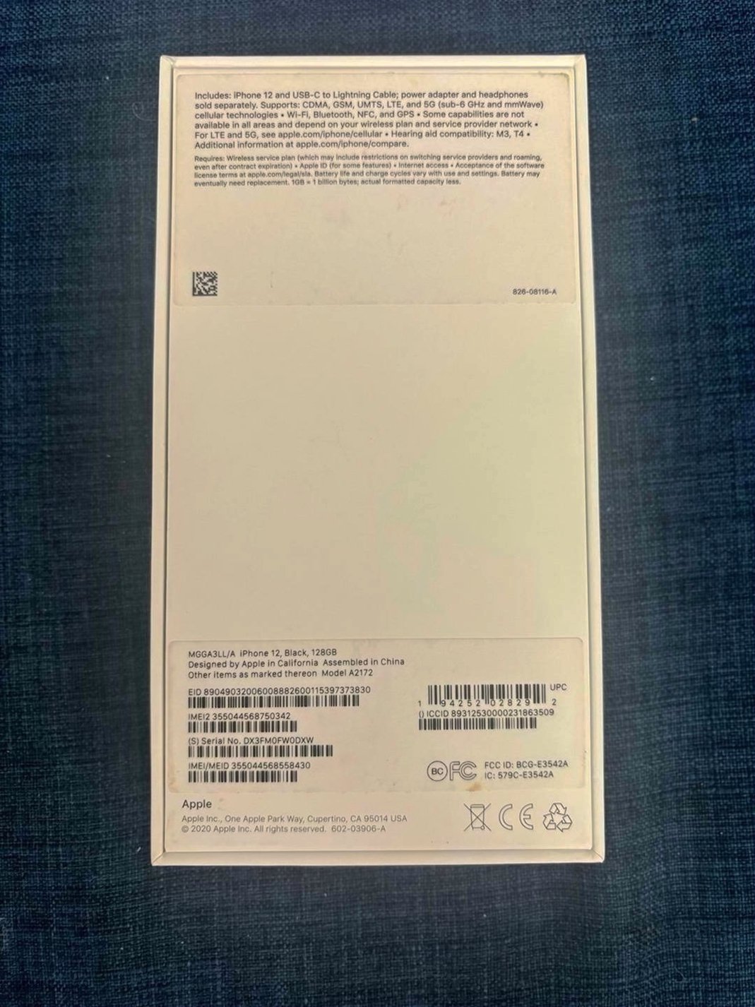 Apple iPhone 12 128GB Black Unlocked - Used image 2
