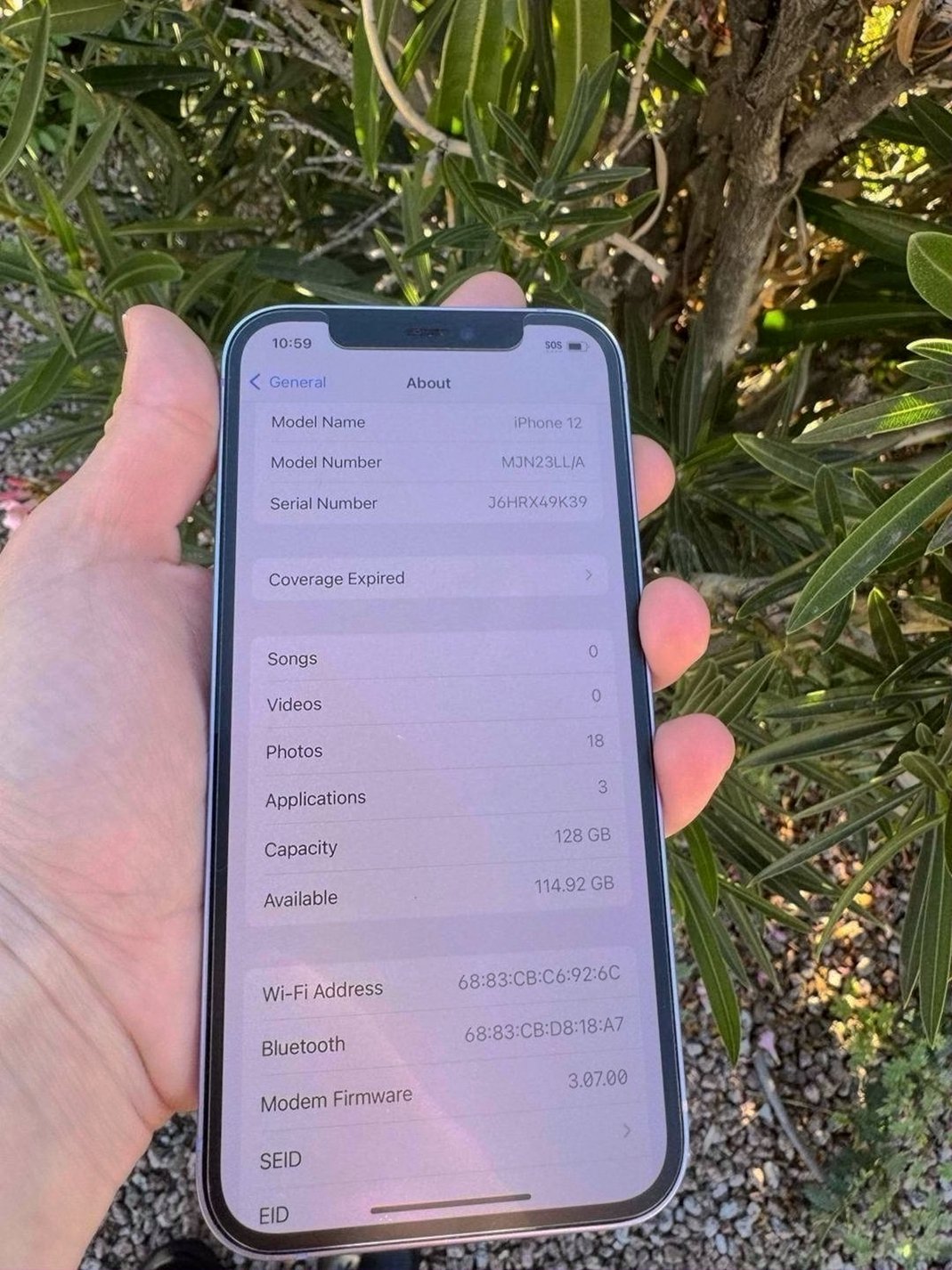 Apple iPhone 12 128GB Purple Unlocked - Used image 3