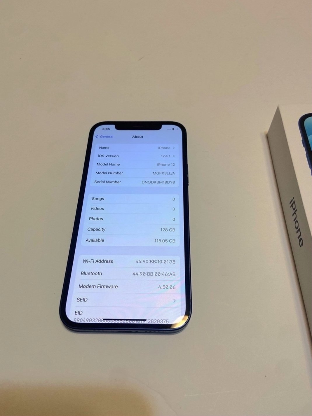 Apple iPhone 12 128GB Blue Unlocked - Used image 3