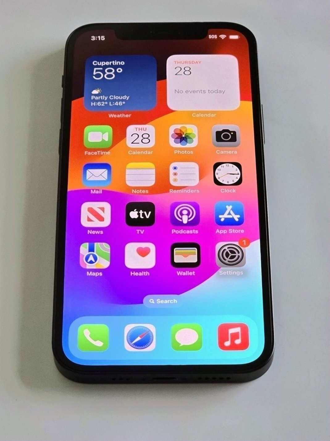Apple iPhone 12 128GB Midnight Black Unlocked - Used image 2