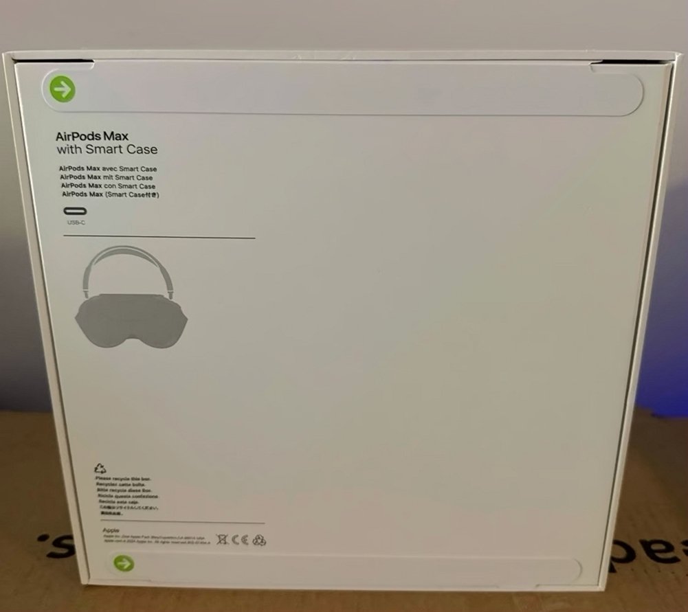 Apple AirPods Max Bluetooth Headphones Orange USB-C Unlocked - Used image 2