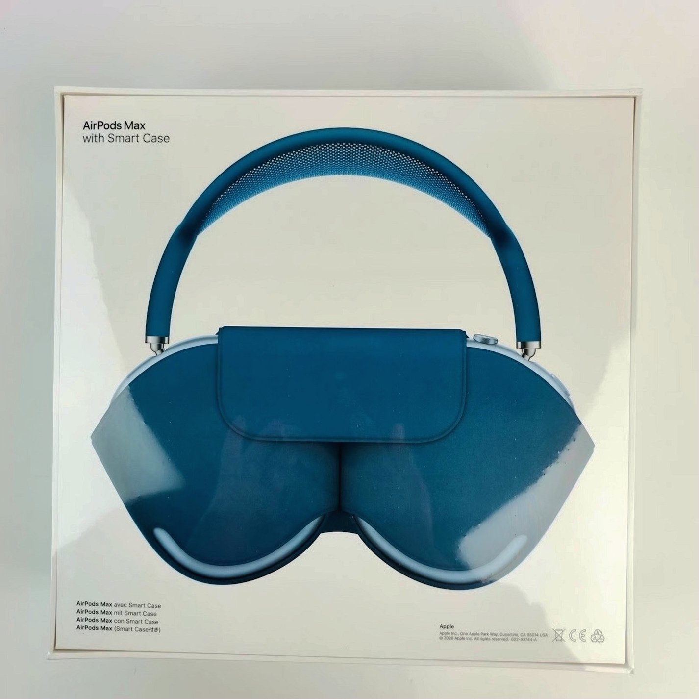 Apple AirPods Max Over Ear Wireless Headphone Sky Blue Unlocked - Used image 4