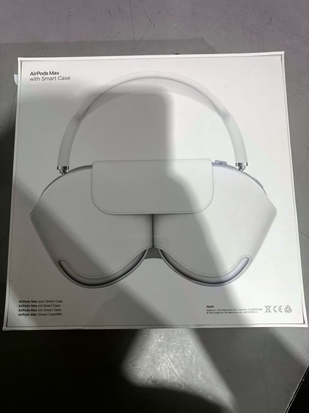 Apple AirPods Max Silver Unlocked - Used image 2