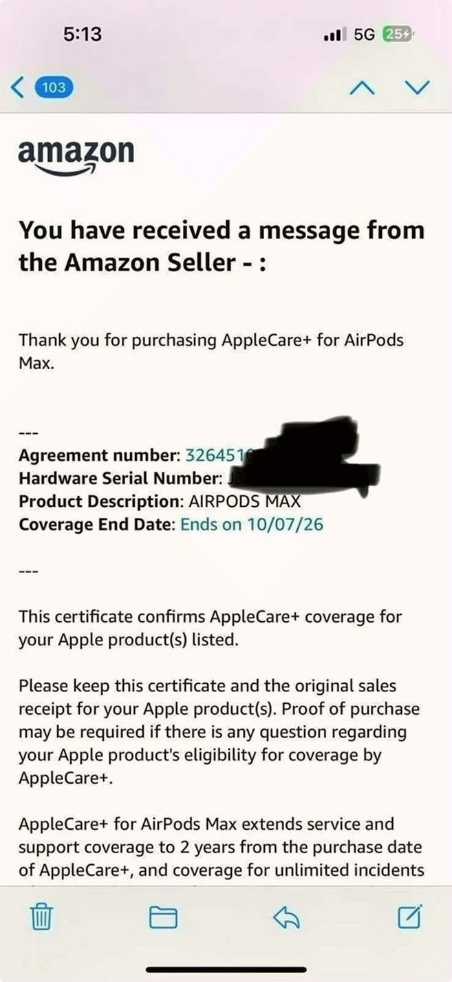 Apple AirPods Max Sky Blue Unlocked - Used image 4