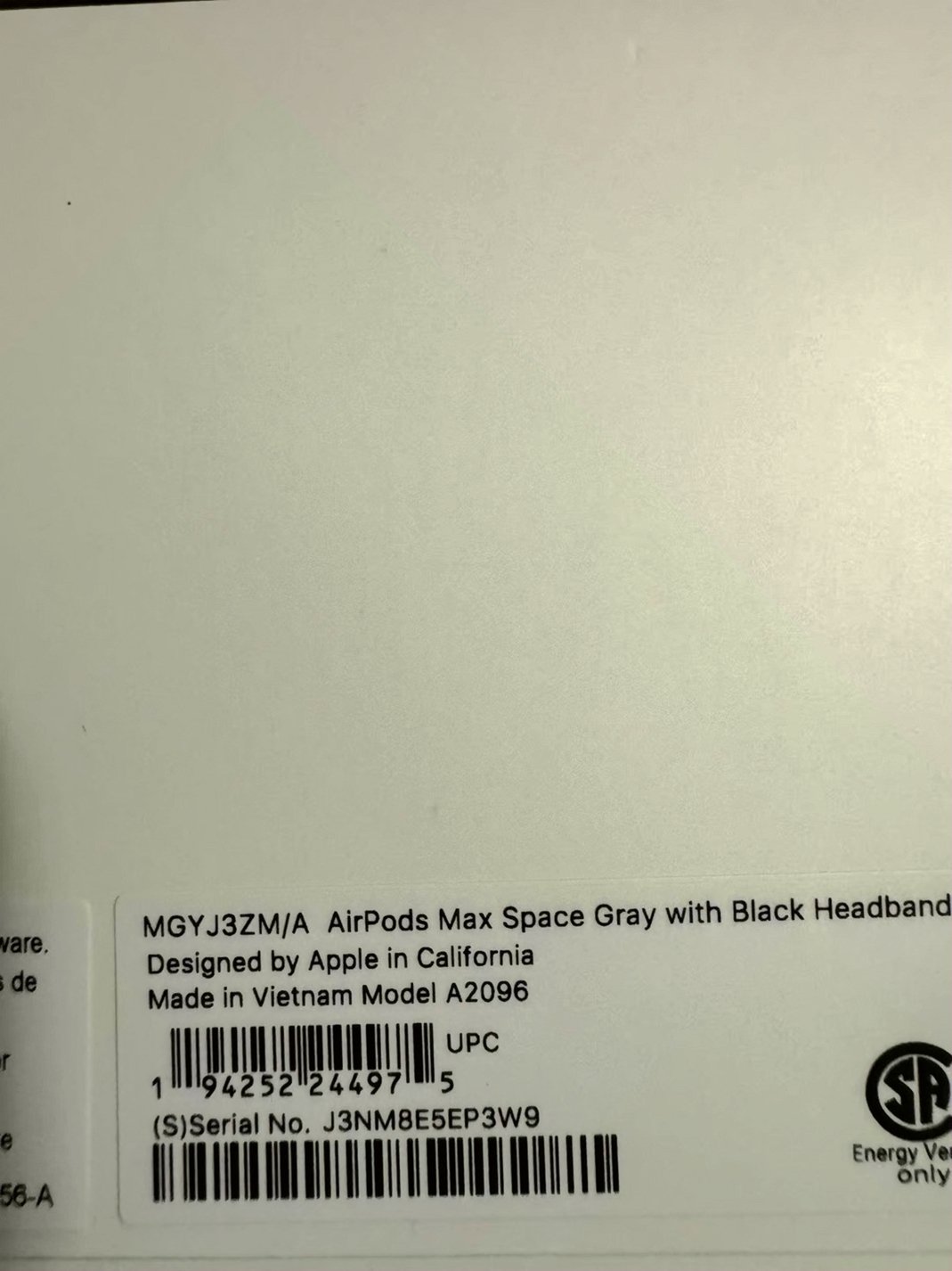 Apple AirPods Max Space Grey Unlocked - Used image 4