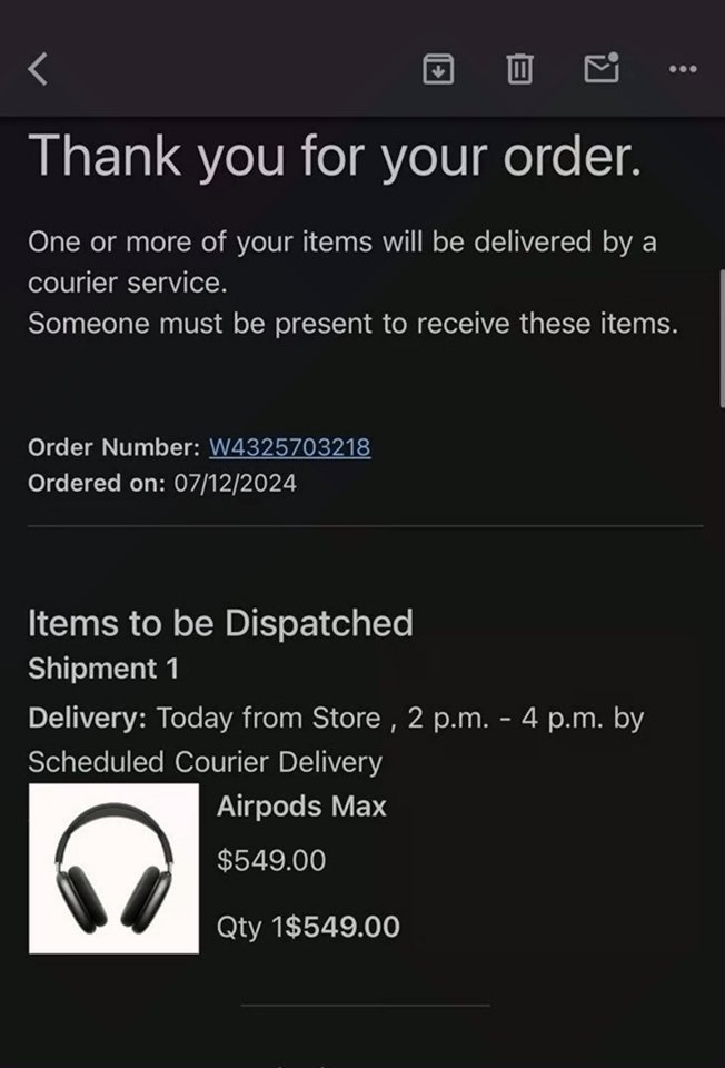Apple AirPods Max Space Grey Unlocked - Used image 5