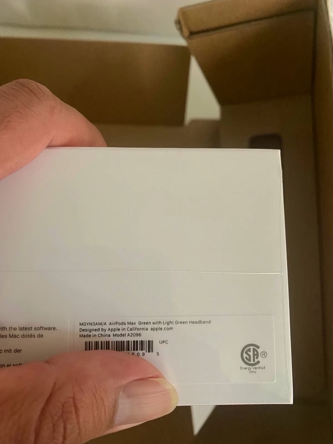 Apple AirPods Max 1V15 Space Gray Unlocked - Used image 4