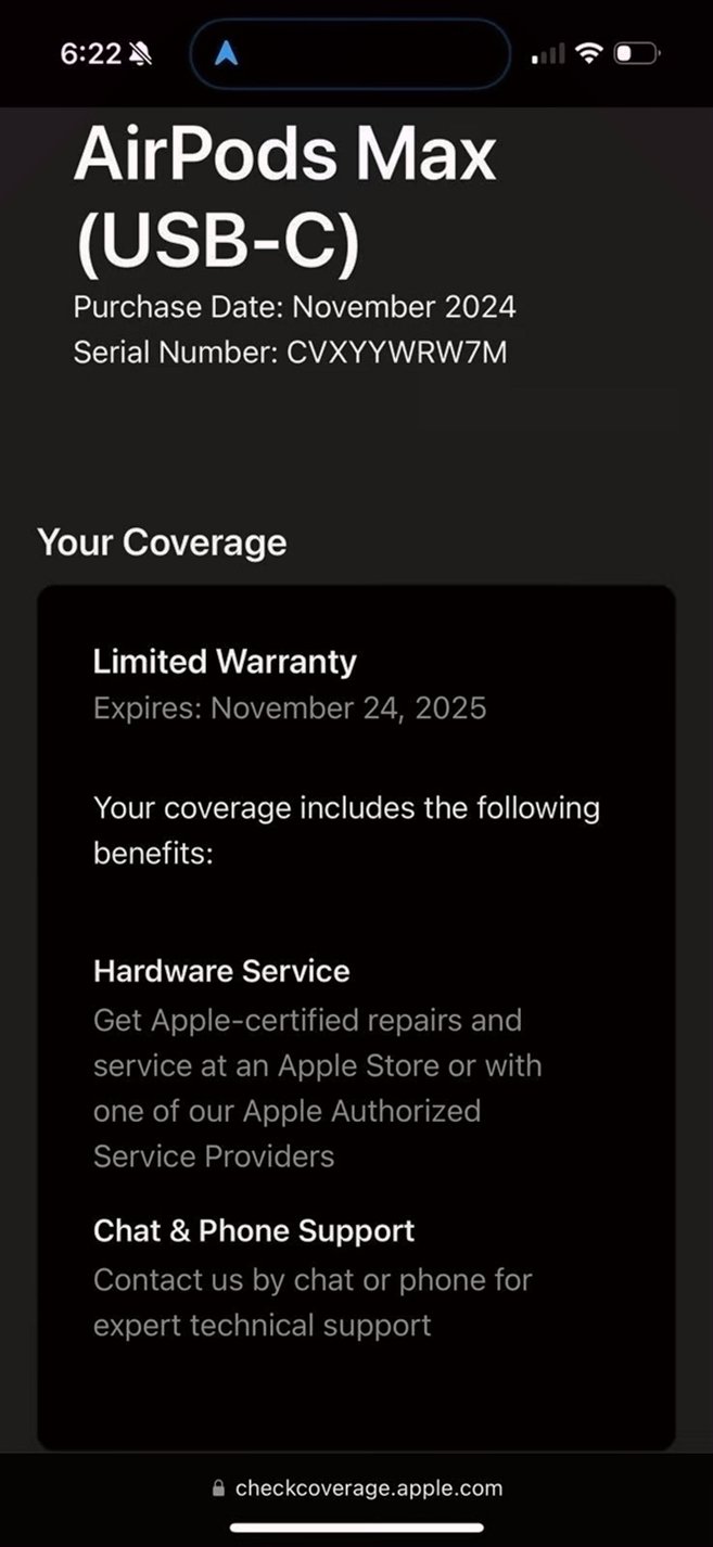 Apple AirPods Max 8F82 Midnight USB-C - Used image 5