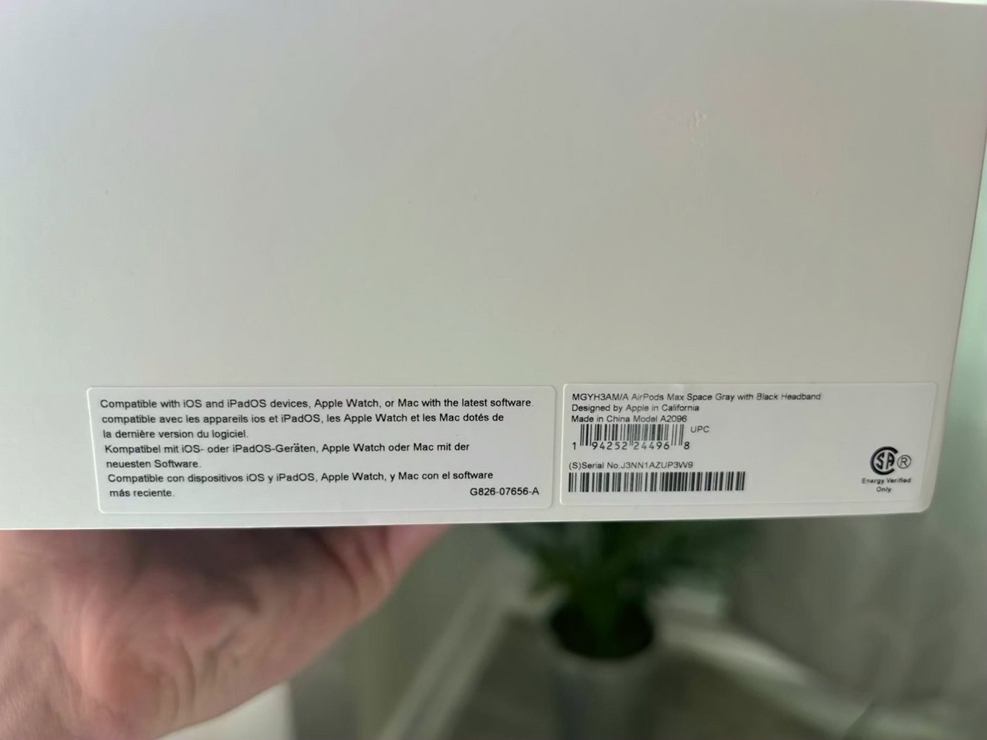 Apple AirPods Max 1Q11 Black - Used image 2