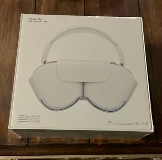 Apple AirPods Max 1J88 Silver Unlocked - Used image 2