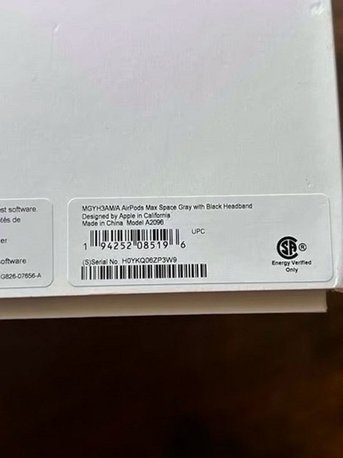 Apple AirPods Max Headphones Smart Case Used image 3