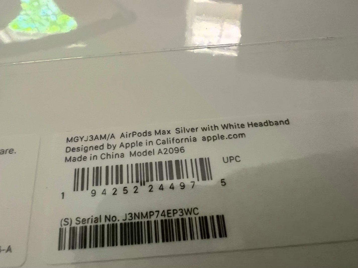 Apple AirPods Max Wireless Over-Ear Headset Silver Unlocked - Used image 5