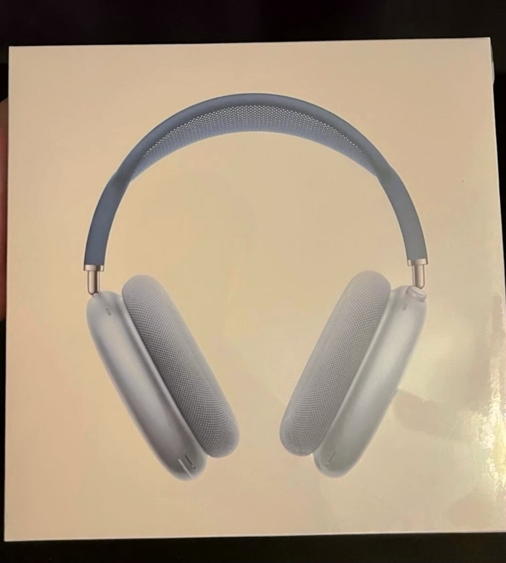 Apple AirPods Max Sky Blue Unlocked - Used image 2