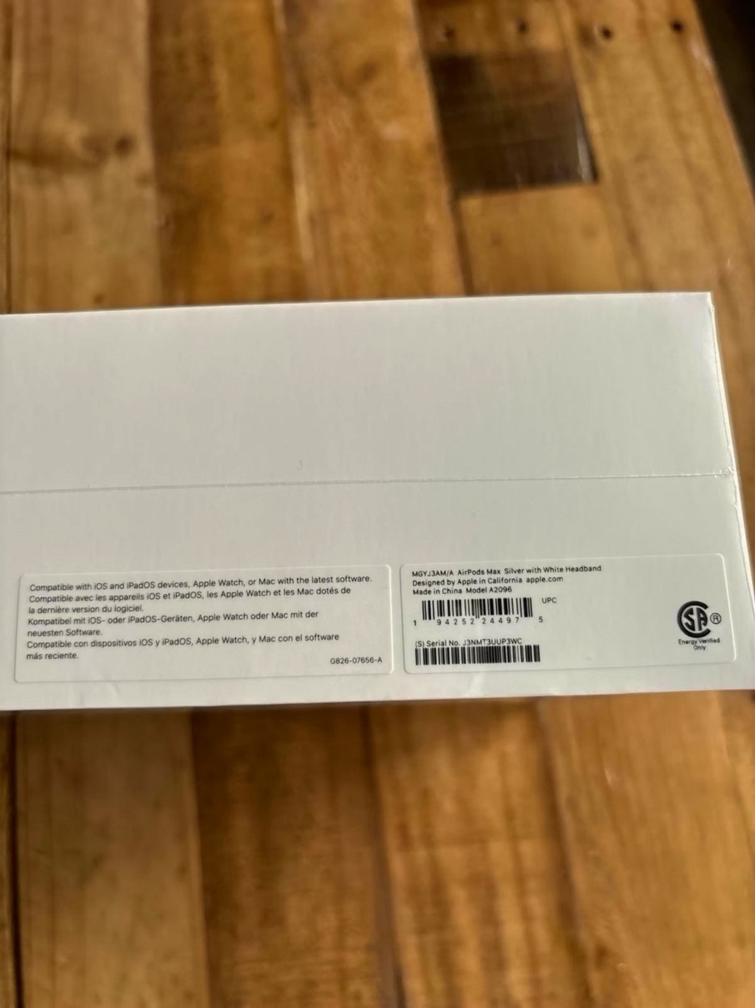 Apple AirPods MAX Silver with White Headband - Used image 5