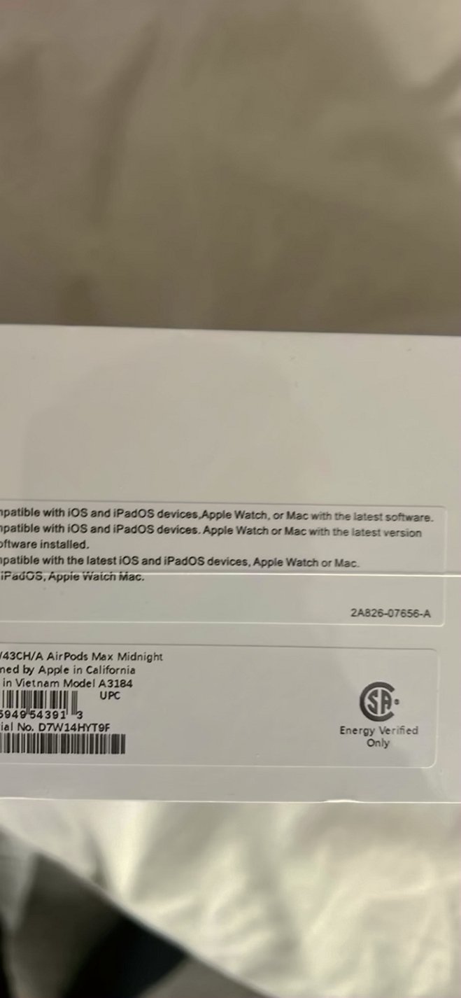Apple Airpods Max Midnight - Used image 5
