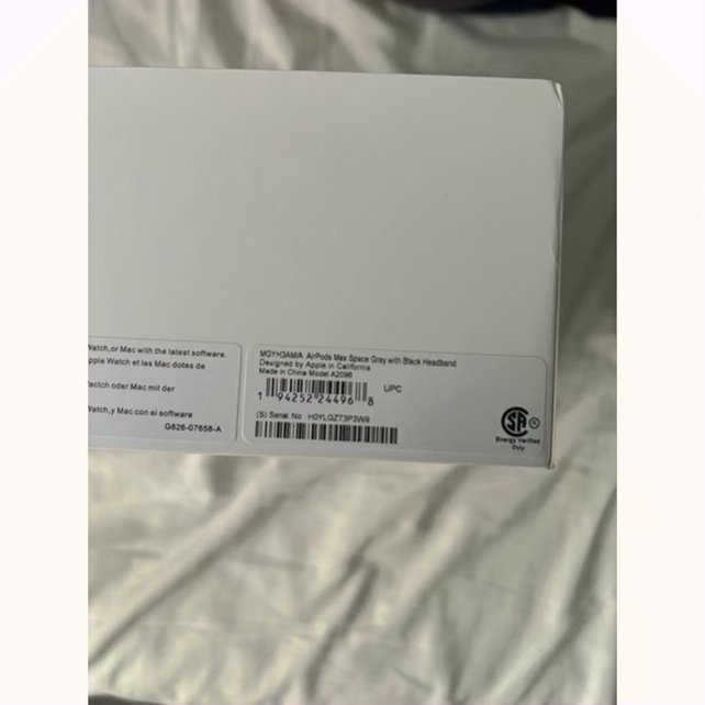 Apple AirPods Max 9N71 Grey Unlocked - Used image 4