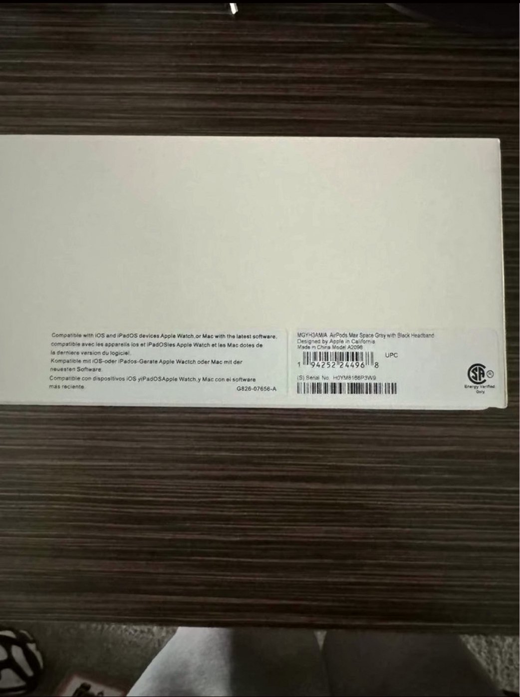 Apple AirPods Max 6J39 Space Gray Used image 5