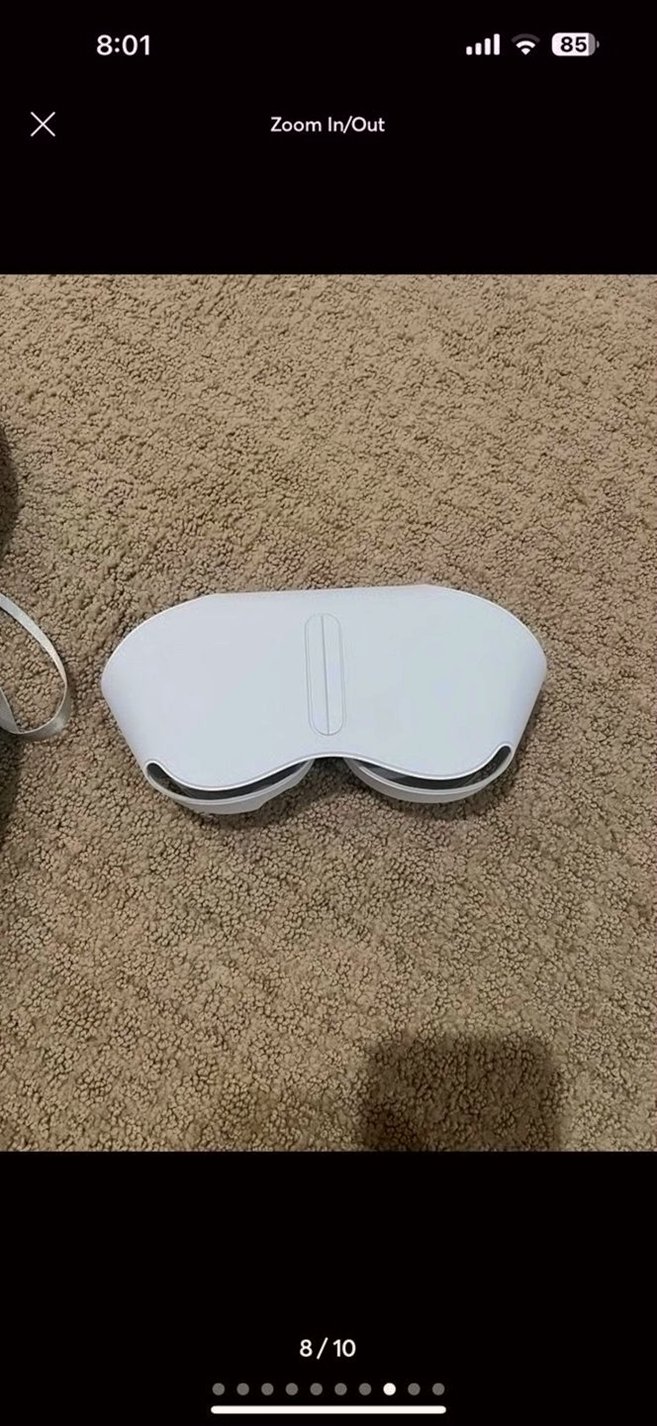 Apple AirPods Max Silver Unlocked - Used image 4