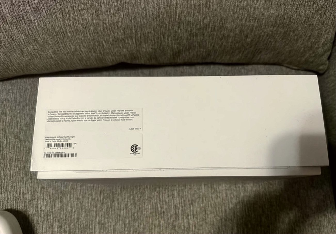 Apple AirPods Max 6X25 Midnight Unlocked - Used image 4