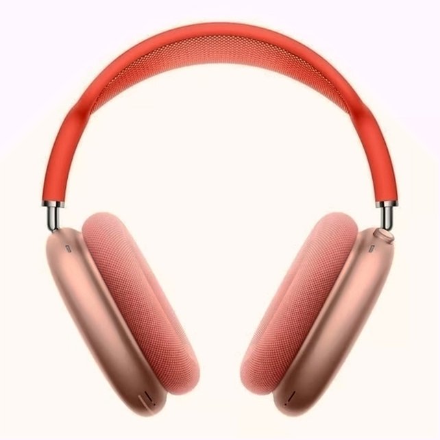 Apple AirPods Max Pink With Red Headband Unlocked - New image 2