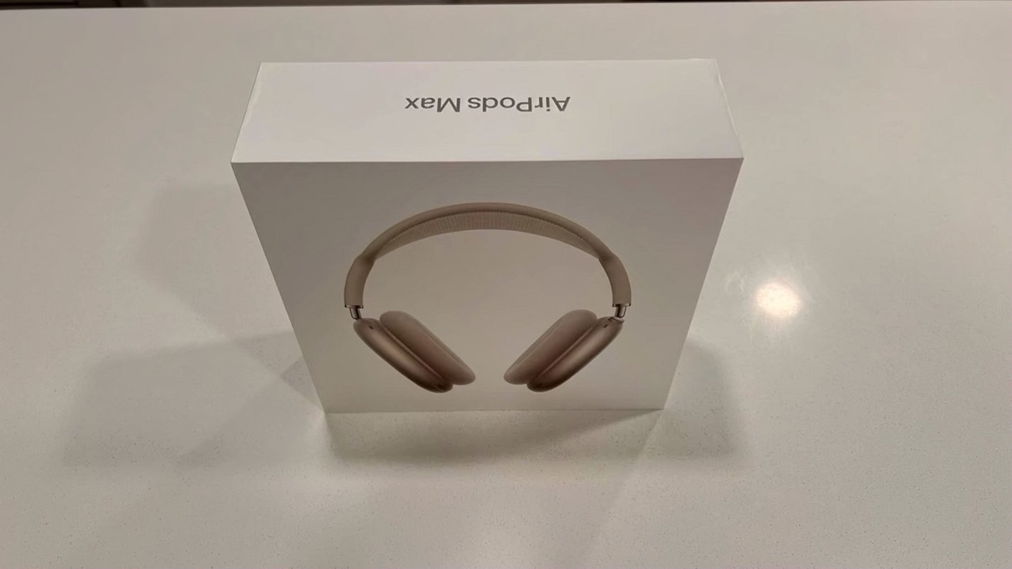 Apple AirPods Max Starlight Used image 2