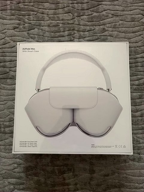 Apple AirPods Max Silver Unlocked - Used image 2