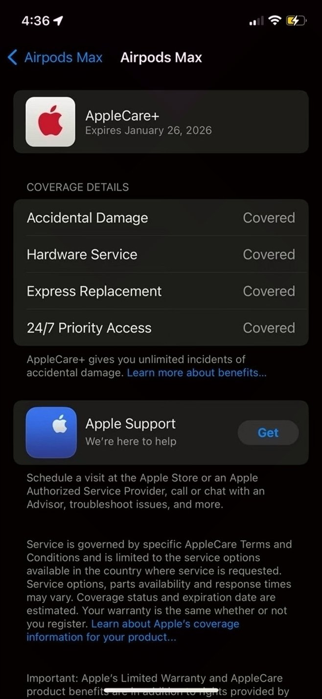 Apple AirPods Max Silver Used image 5