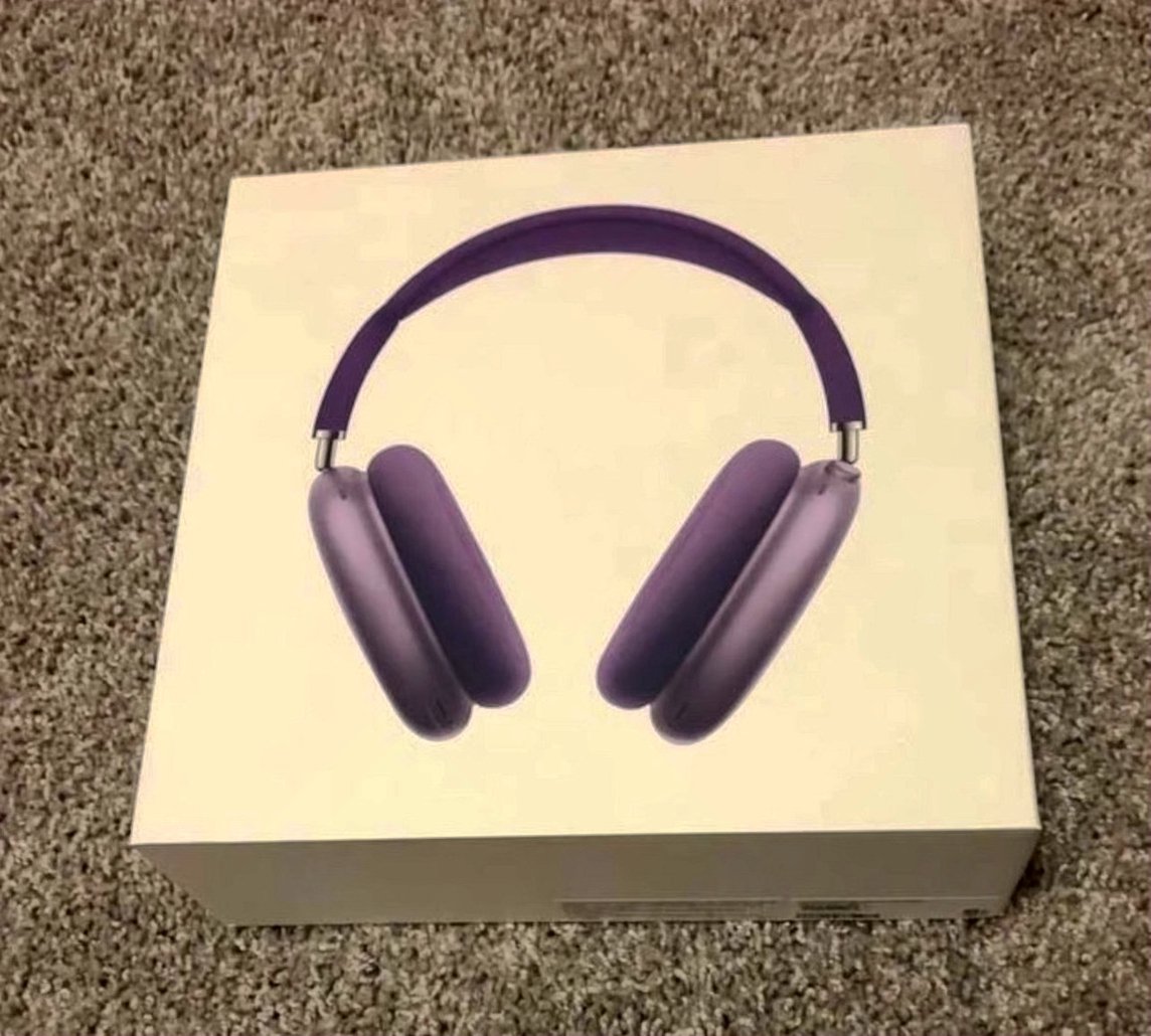 Apple AirPods Max Gen 2 Purple with Purple Headband - Used