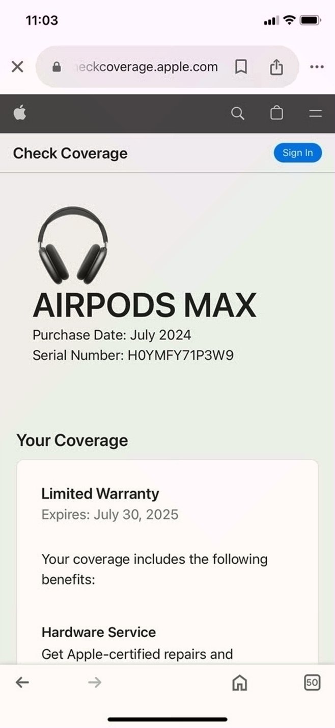 Apple AirPods Max Space Gray Unlocked - Used image 3