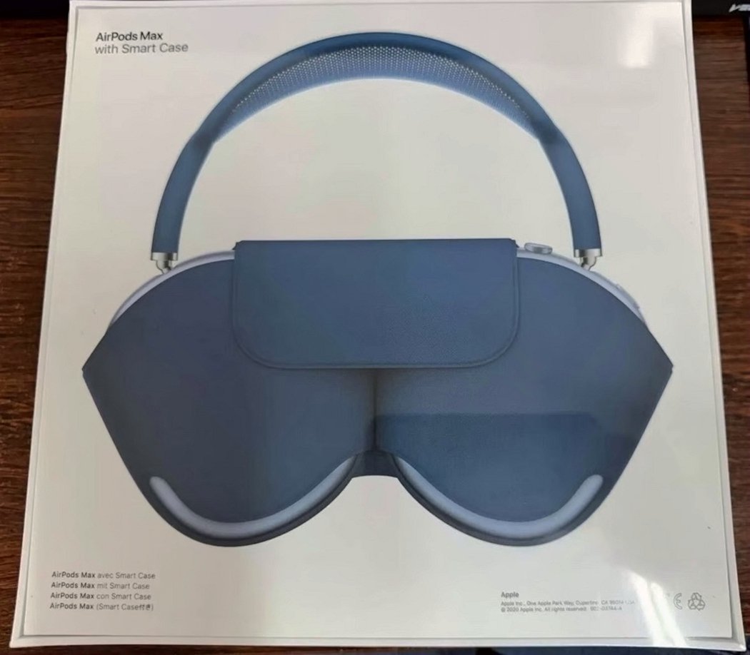 Apple AirPods Max Sky Blue Wireless Over-Ear Headset - Used image 2