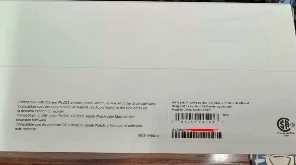 Apple AirPods Max Sky Blue Wireless Over-Ear Headset - Used image 4