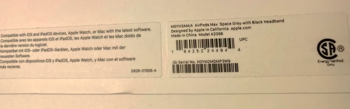 Apple AirPods Pro Max Space Gray Unlocked - Used image 4