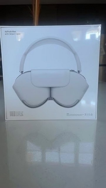 Apple AirPods Max 7B93 Silver Used image 2