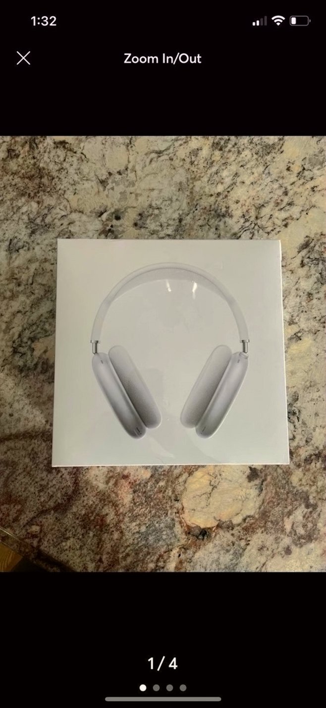 Apple AirPods Max Silver Unlocked - Used
