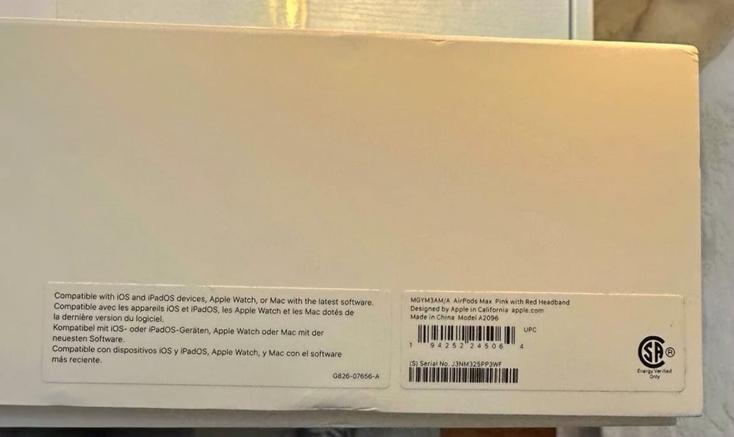 Apple AirPods Max Pink Unlocked - Used image 4