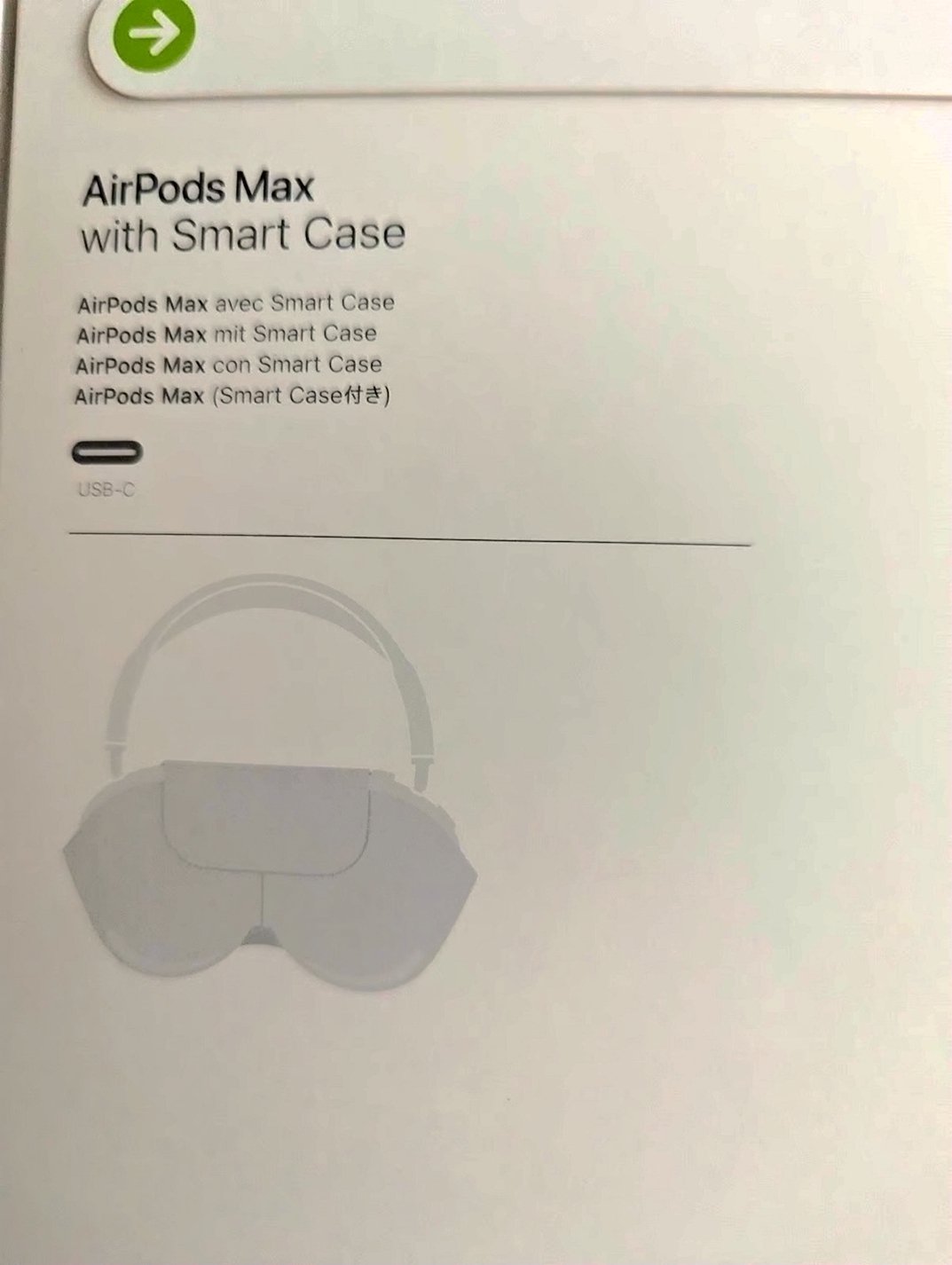 Apple AirPods Max 5U67 White Unlocked - Used image 2