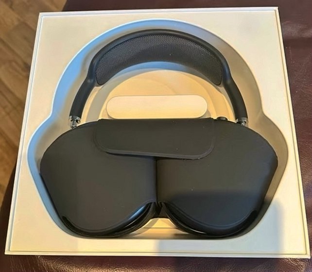 Apple AirPods Max Space Grey Bluetooth Headphones Used image 4