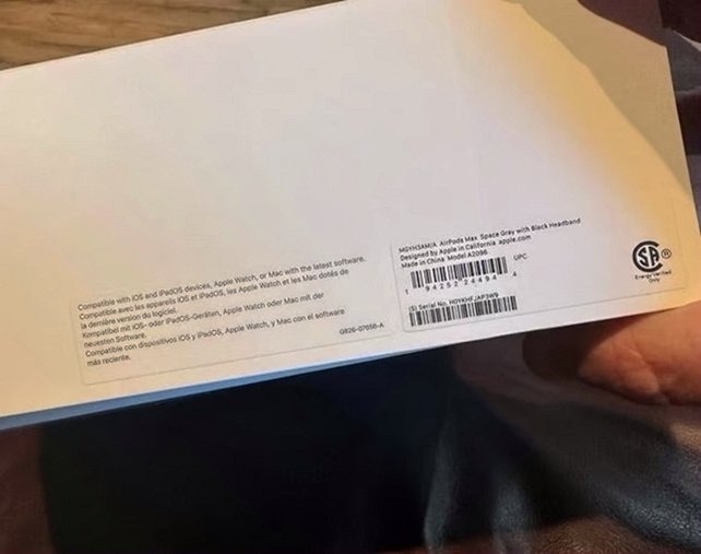 Apple AirPods Max Space Grey Bluetooth Headphones Used image 5
