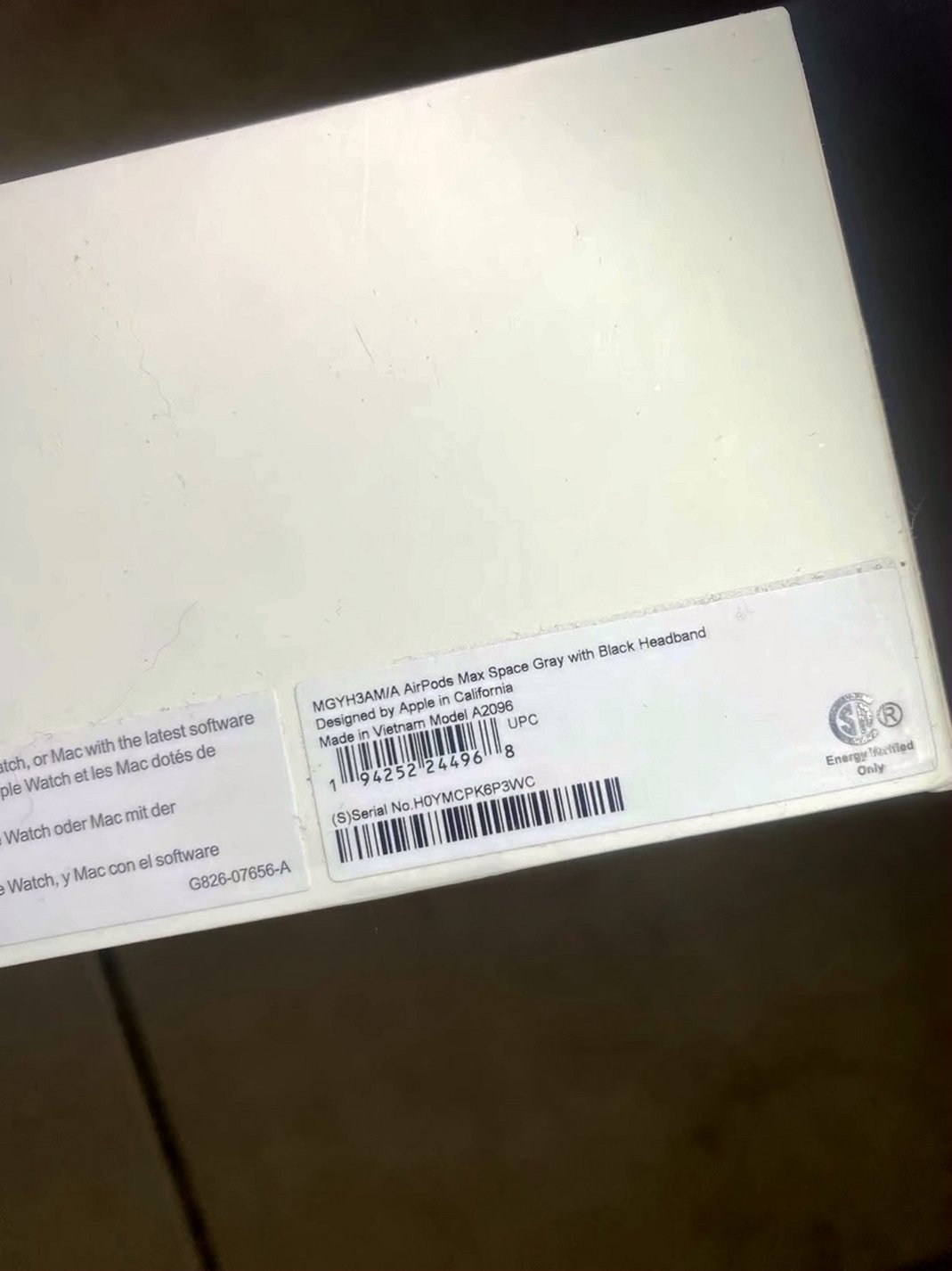 Apple AirPods Max 5P51 Space Grey Unlocked - Used image 3