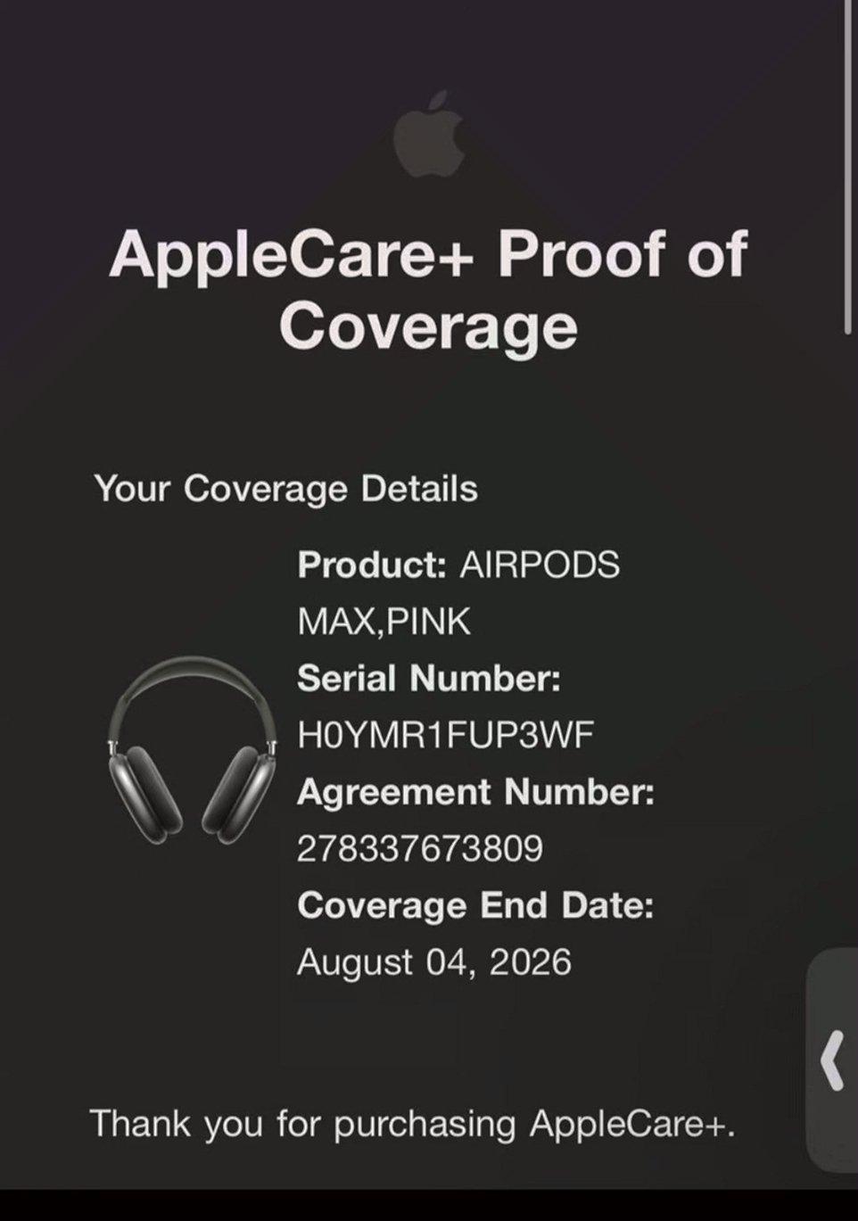 Apple Airpods Max Pink Unlocked - Used image 5