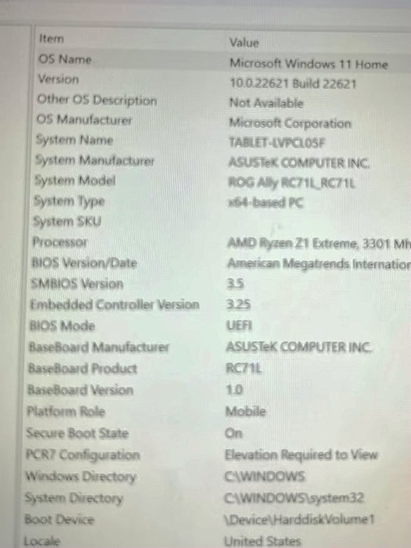 ASUS ROG Ally Z1 Extreme 512GB - Used image 4