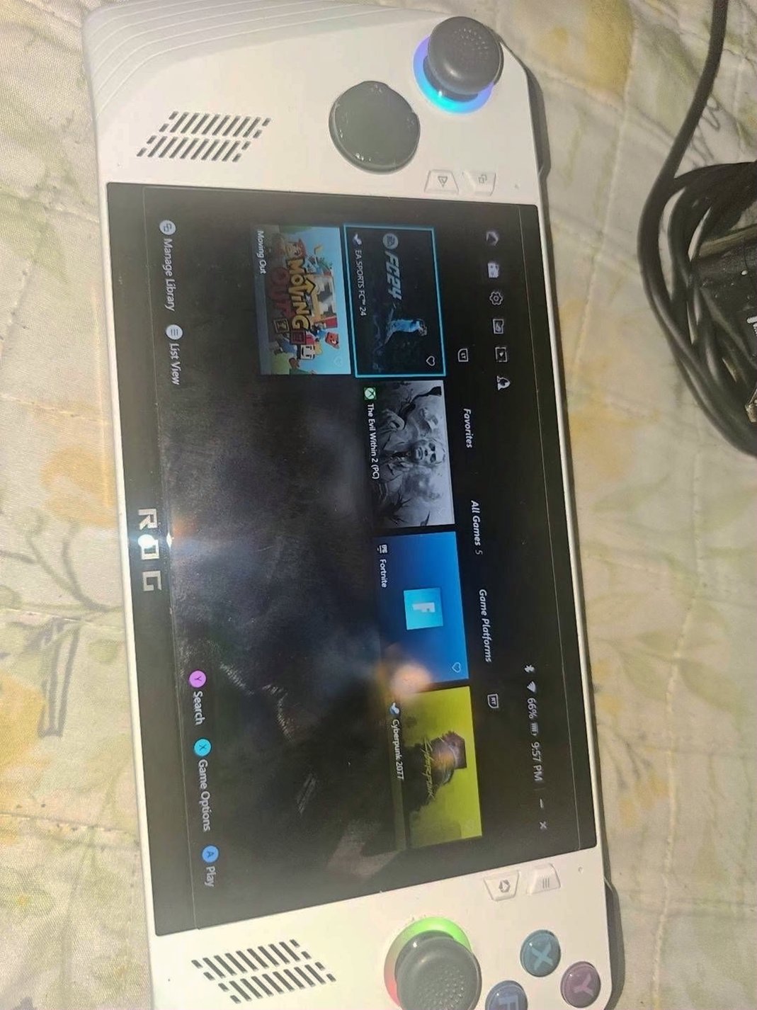 ASUS ROG Ally Z1 Extreme 512GB Black Unlocked - Used image 3