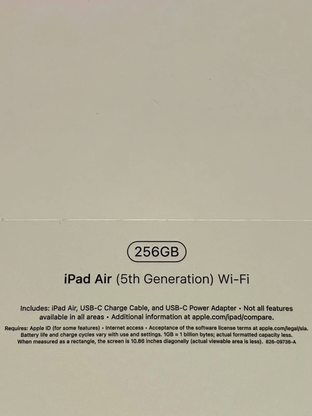 Apple iPad Air 5th Generation 256GB Unlocked - Used image 4
