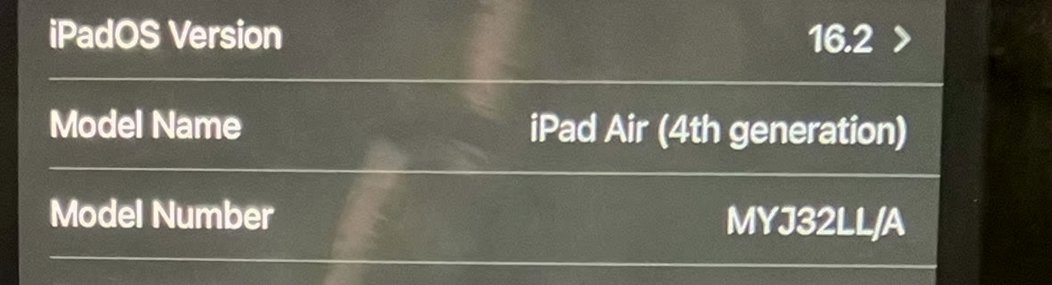 Apple iPad Air 4th Generation 256GB Space Gray Unlocked - Used image 2